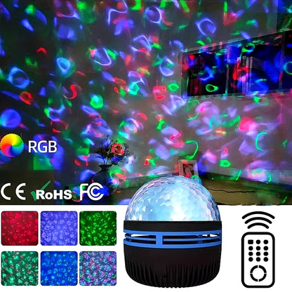  Starry Galaxy Ocean Wave Projector 