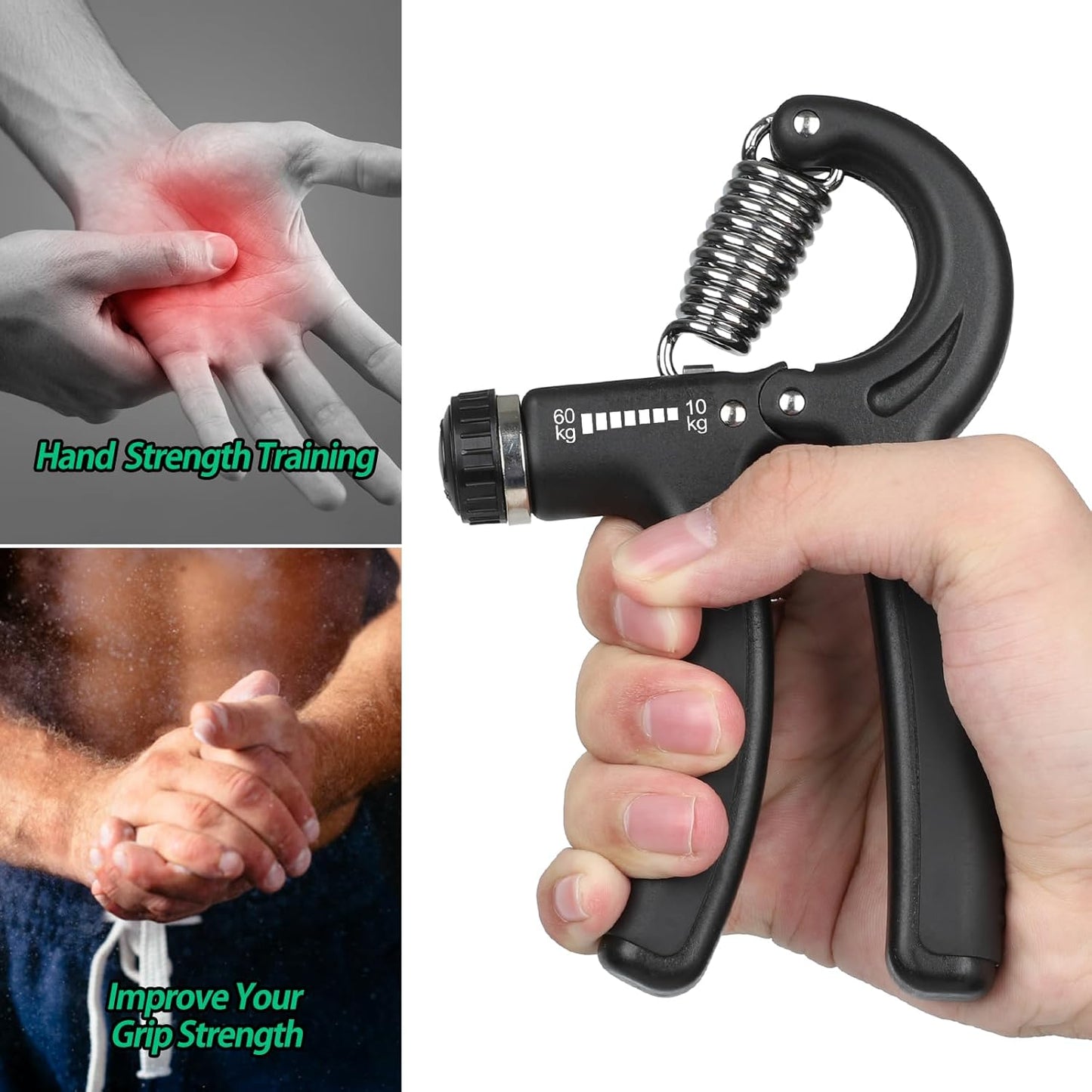 Grip Strength Trainer, Hand Grip 