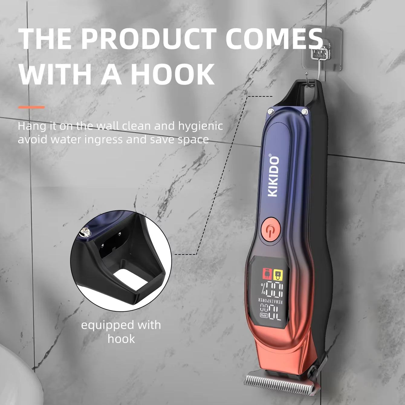 KK-A2 Rechargeable Professional Hair Clippers