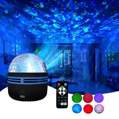  Starry Galaxy Ocean Wave Projector 