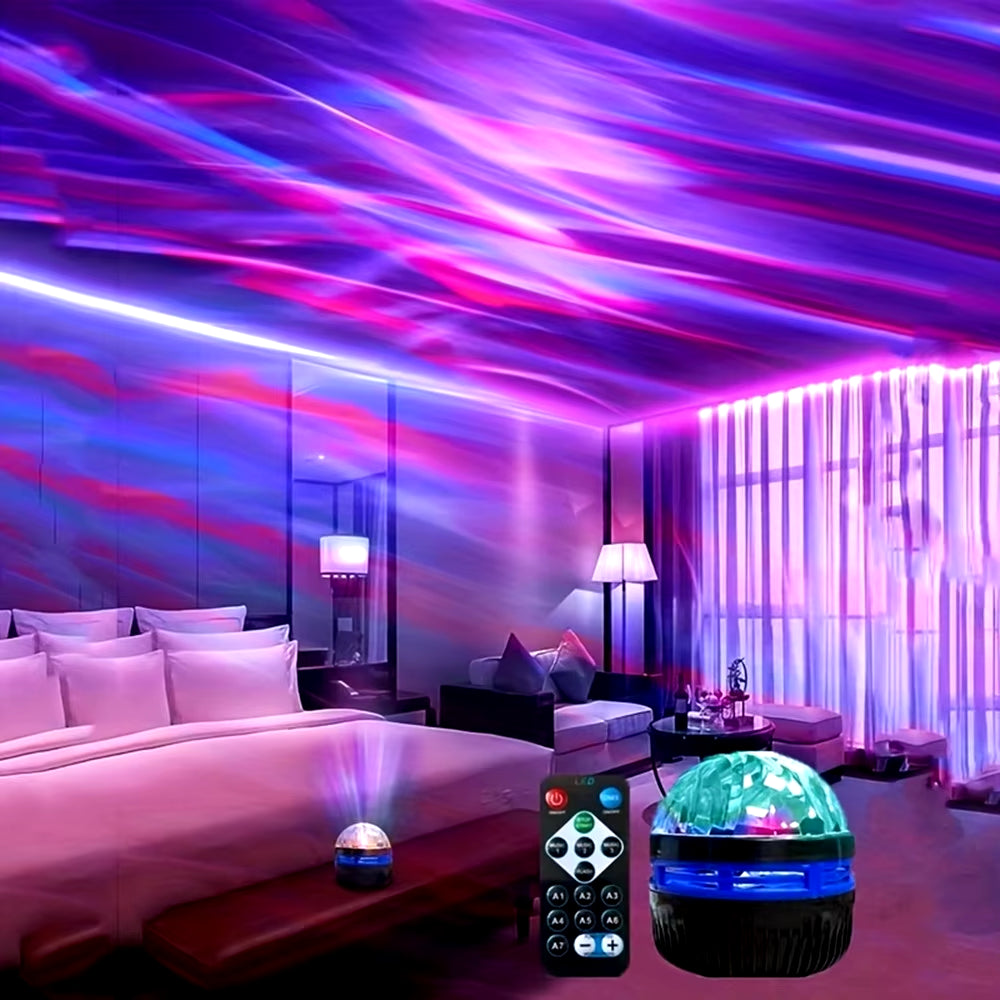  Starry Galaxy Ocean Wave Projector 