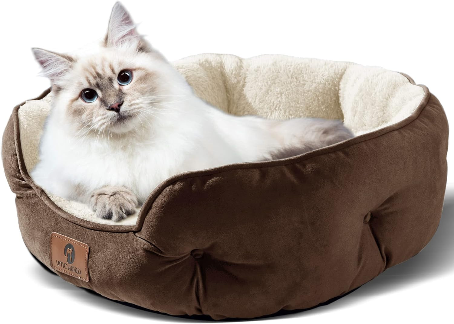 Small Dog Bed  for Indoor Cats, Pet Bed for Puppy and Kitty, 